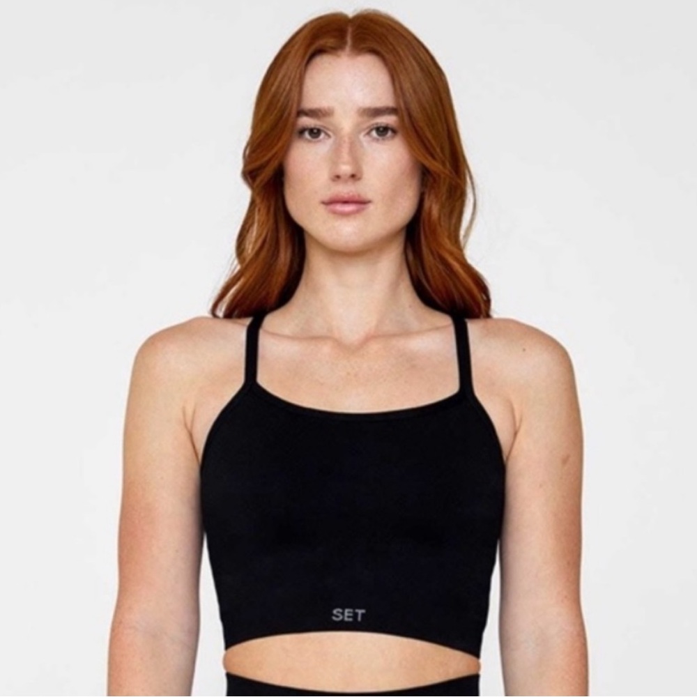 SET Active Black Sports Bra